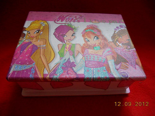 Šperkovnice,krabička VÍLY WINX — foto 1