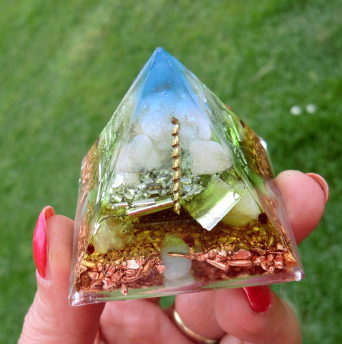 Orgonit 8 - Pyramida 5x4,5 - Zklidnění — foto 1