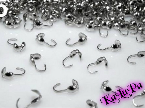 Kaloty 5x10mm 10 ks / 7,- kč / platina