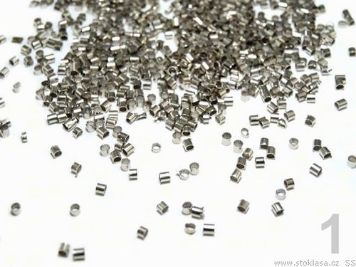 Zamačkávací rokajl Ø 1,5 mm+100 kusů + 8,- kč