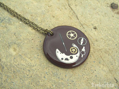 Náhrdelník Steampunk — foto 1