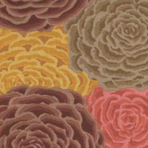 Látka Rosette hnědá 0,5 m — foto 1