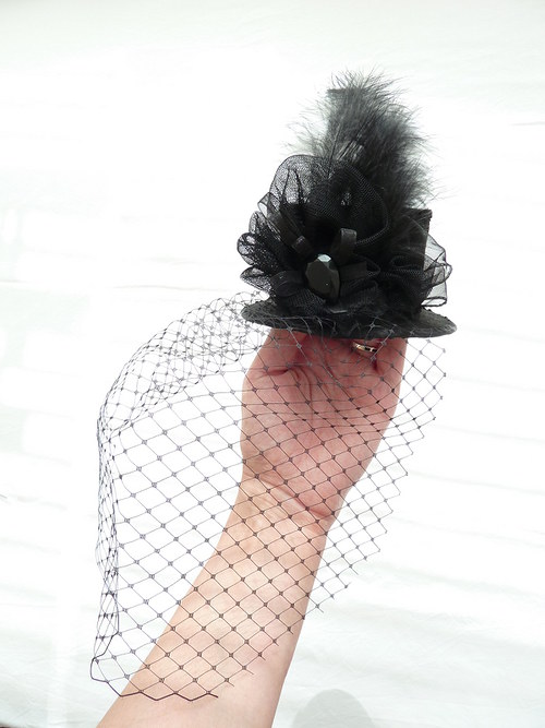 Mini Gothic Hat Black — foto 1