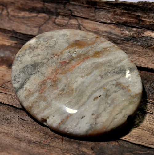 71. Ocean Jasper - obří 50x40 mm vrtaný — foto 1