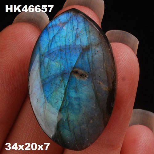 Labradorit- CABOCHON — foto 1