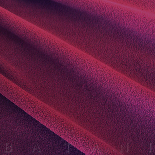 Microfleece antipilling vínový