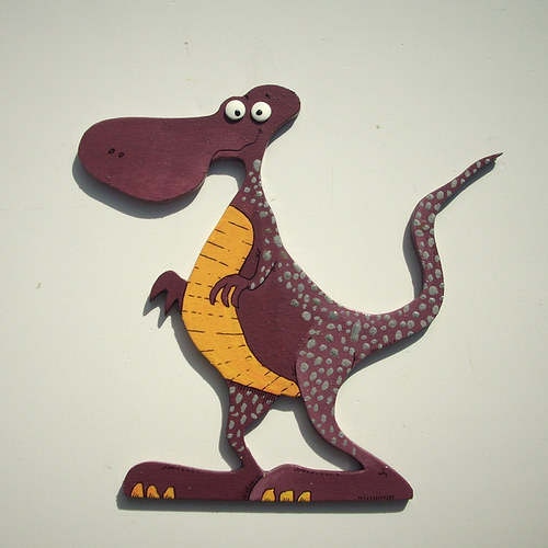 Hnědý DINO.... D027 — foto 1
