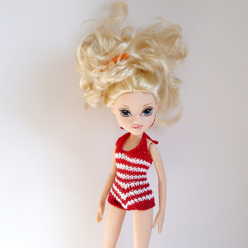 Retro plavky pro Barbie MUSE — foto 1
