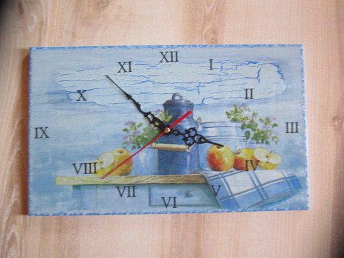 Keramické hodiny ( 32x19 )
