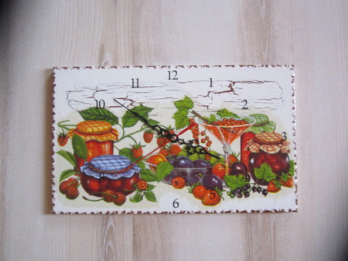 Keramické hodiny ( 32x19 ) — foto 1