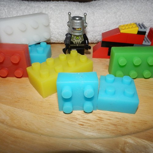 Lego styl - set mýdel — foto 1