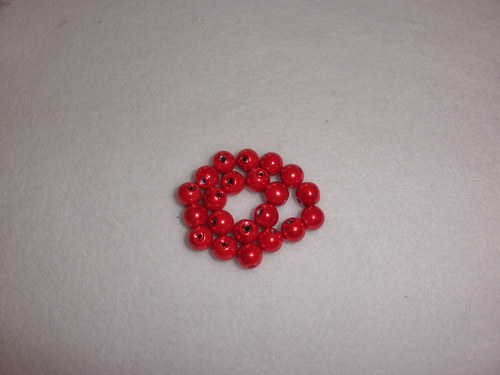 Mag6 Magnetické kuličky červené, 6 mm, 20 ks