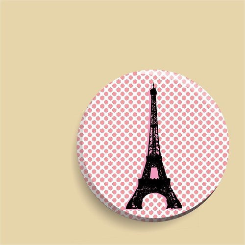 Zrcátko Paris, I love you!