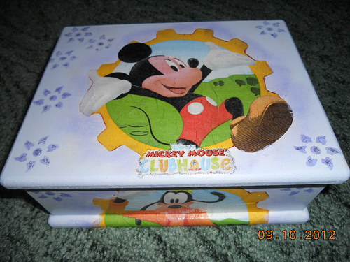 Krabička,šperkovnička Mickey mouse — foto 1