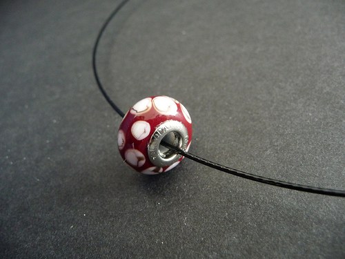 Ručně vinutá perle na obruči — foto 1