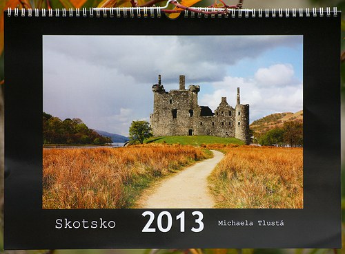 Nástěnný kalendář 2013, Skotsko — foto 1