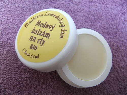 Medový balzám na rty bio — foto 1