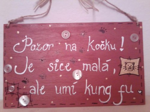 Cedulka - Kočka — foto 1