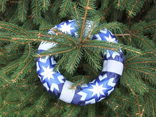 Adventní věnec modrý — foto 1