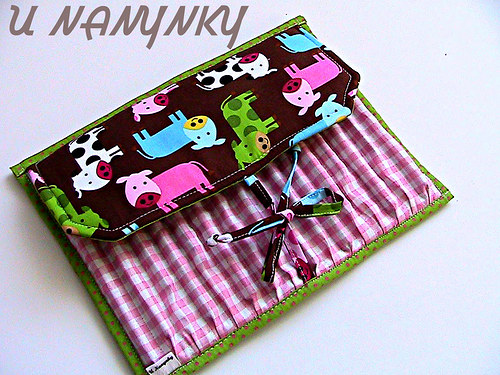 Obal Na Pastelky A Bloček - Barevné Kravičky — foto 1