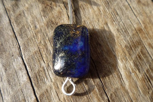 Vrtaný lapis lazuli č. L7256 — foto 1
