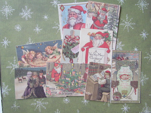 Vintage obrázky Christmas — foto 1
