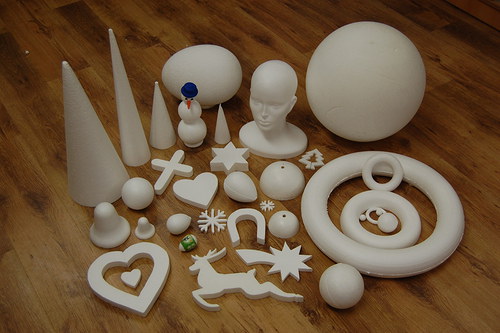 Kulička polystyren průměr 5 cm — foto 1
