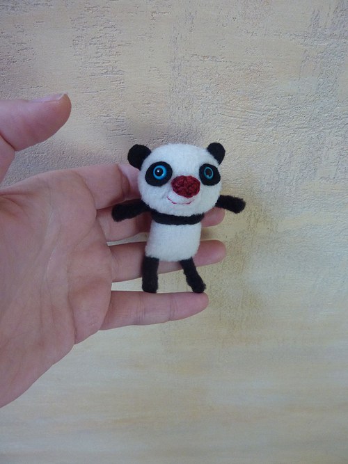 Panda - brošnička na želanie — foto 1