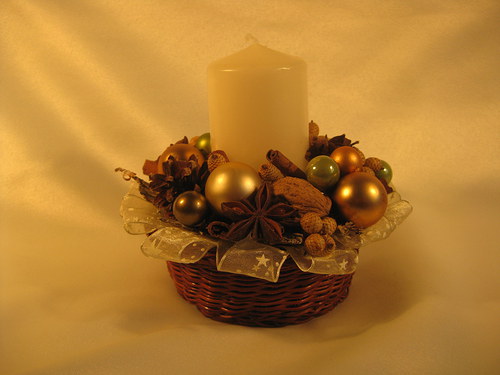 Vánoční svícínek - SLEVA 20% — foto 1