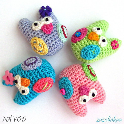 Návod - Mini sovička (postavička)