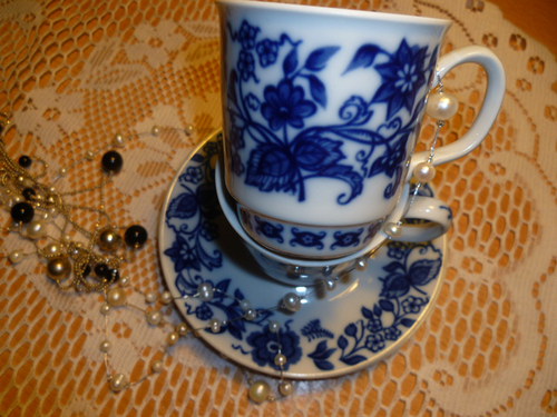 Porcelánové hrnečky — foto 1