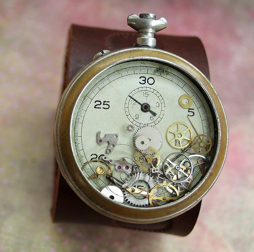Steampunkový náramek VINTAGE — foto 1