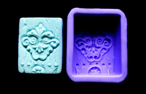 Silikonová formička na výrobu mýdla - ornament