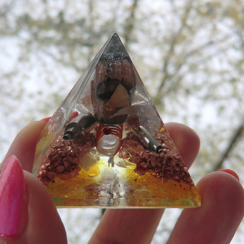 Orgonit - Pyramida - Chiastolitová - zamluveno — foto 1