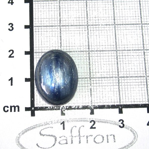 Kyanit ovál- kabošon (20x15 mm) č.2 — foto 1