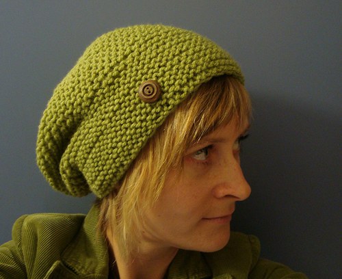 Zelená s knoflíkem — foto 1