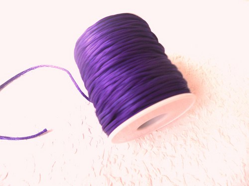 Saténová šňůrka 2mm - 4m — foto 1