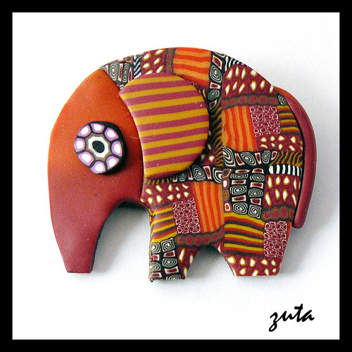 Slon patchwork — foto 1