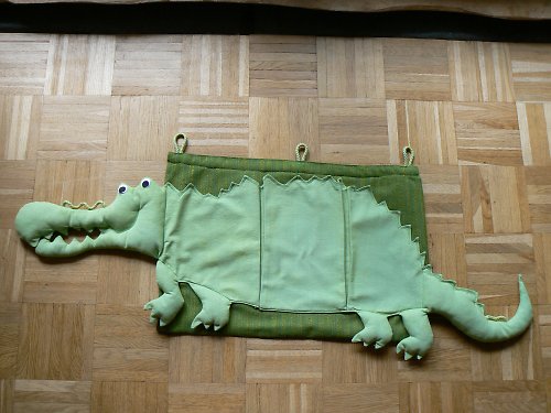 Látkový kapsář "Krokodýl" — foto 1