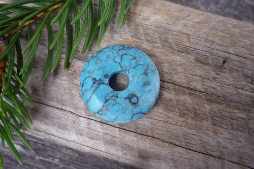 Donut 1,95 cm, tyrkenit č. L7699 — foto 1