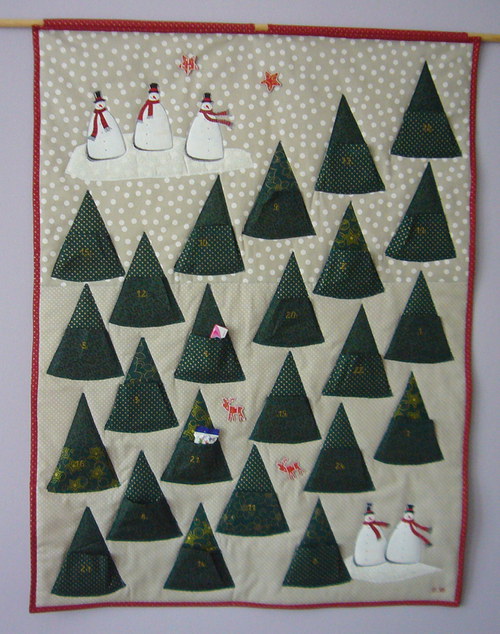 Adventní kalendář - sněhuláci — foto 1