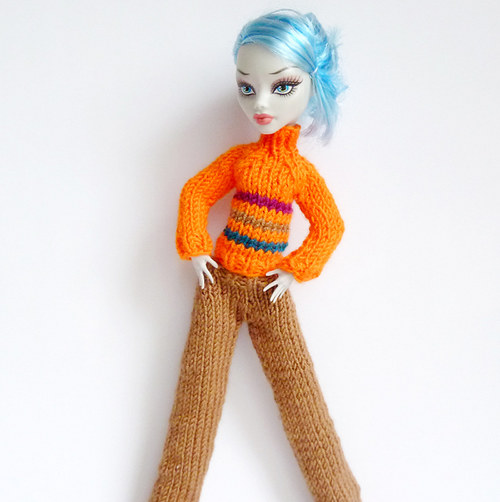 Zimní komplet pro MONSTER HIGH — foto 1
