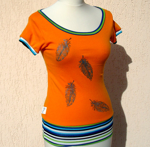 Orange day - triko — foto 1