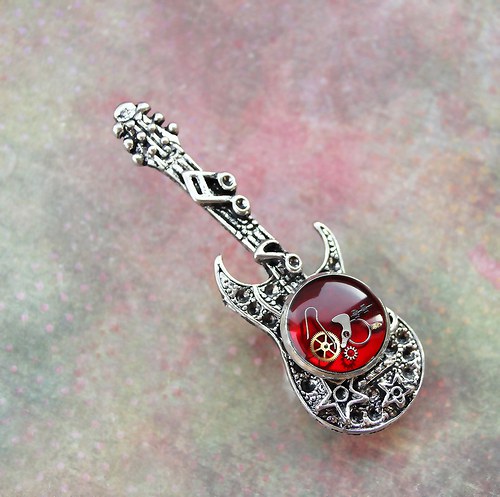 Steampunková kytara — foto 1