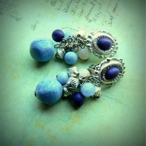 Boucles d'oreilles antiques — foto 1