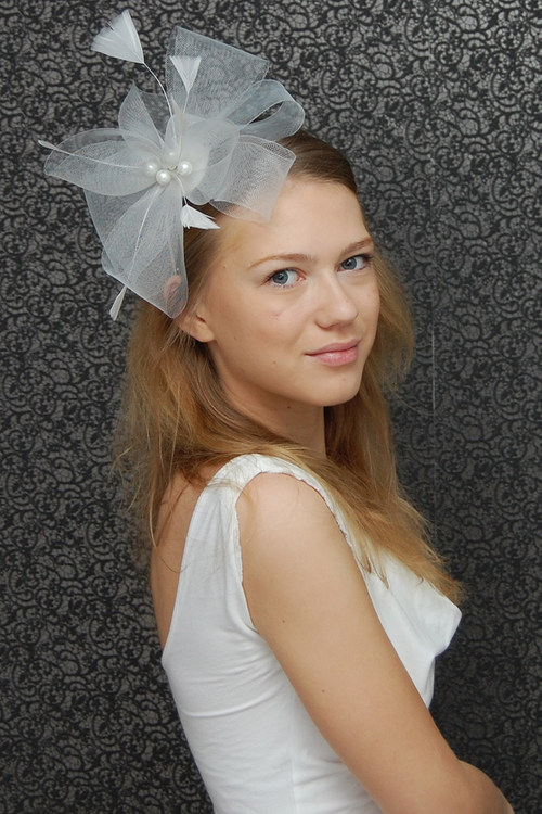 Svatební ... fascinator — foto 1