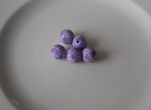 Fimo korálek vel. 12 - 2ks — foto 1