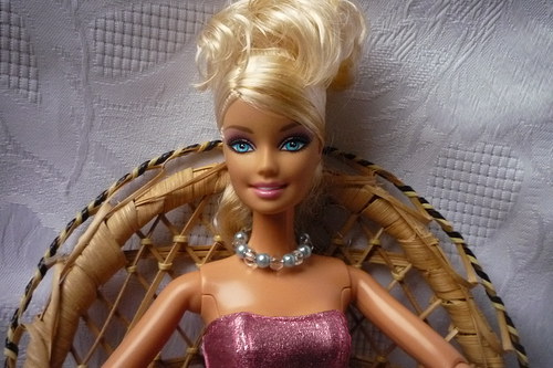Modrý šperk pro barbie — foto 1