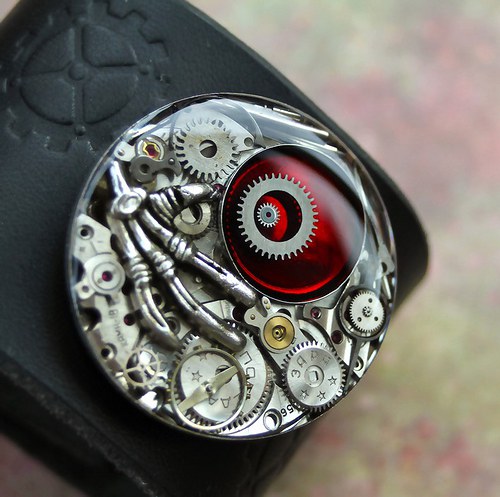 Steampunkový náramek (vel.S) — foto 1