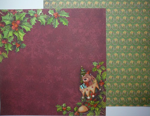 Oboustranná čtvrtka 30,5x30,5 cm